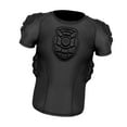 thumbnail image 2 of Camiseta Protectora Acolchada para Hombre, Camiseta de Compresión Multifuncional Heartguard para Competición, Fútbol, ​​tenis Y Baloncesto. XXL, 2 of 9