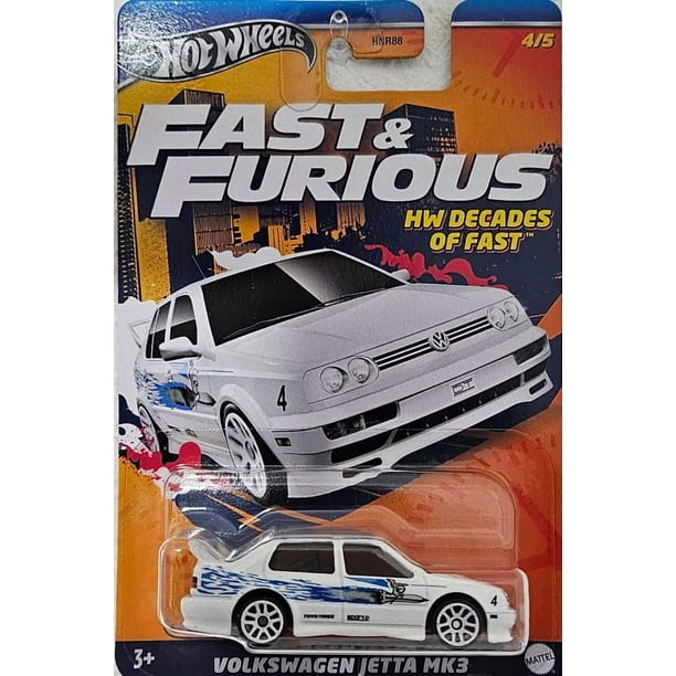 Hot Wheels Volkswagen Jetta MK3 Blanco Escala 1:64