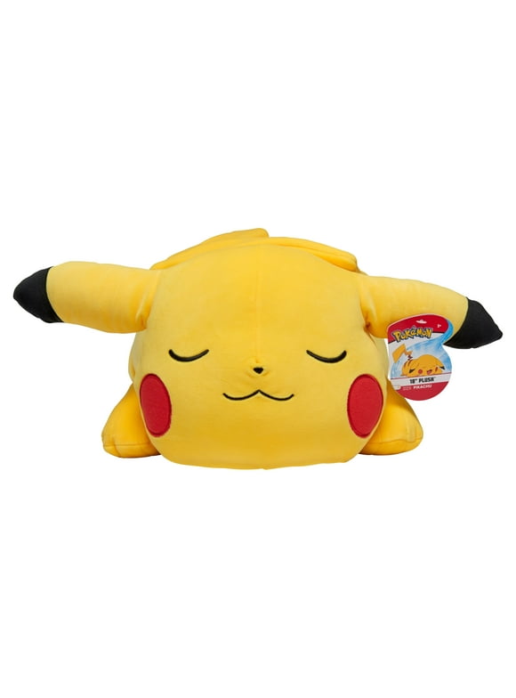 Pokemon 18" Sleeping Pikachu Premium Plush