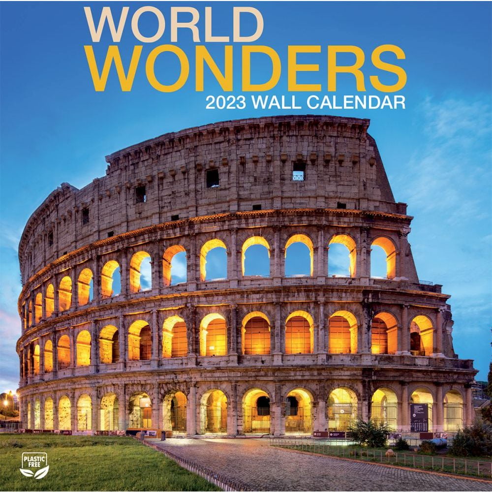 World Wonders 2023 Wall Calendar