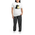 thumbnail image 5 of CafePress - Black Fawn Pug Women's Dark Pajamas - Women's Short Sleeve Print T-Shirt and Pants Light Cotton Pajama Set, 5 of 7