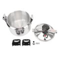 thumbnail image 2 of Aluminum Pressure Canner, 7L Large Capacity Efficient Pressure Cooker  for Gas Stove, 2 of 7