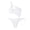 White, variant on Women's Slim Sexy Wave Bar Solid Color Multi Color Bikini