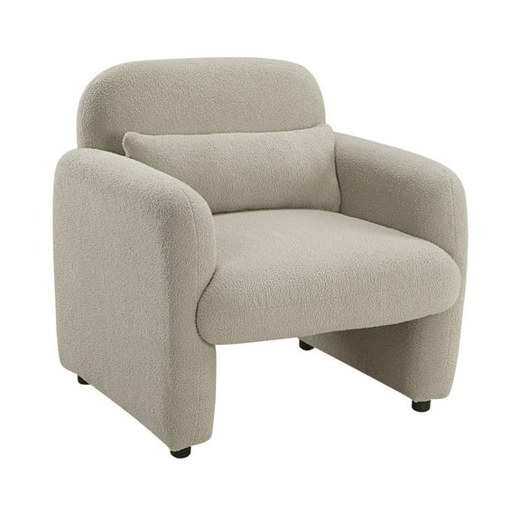 Lexicon Bonham Boucle Accent Chair in Taupe