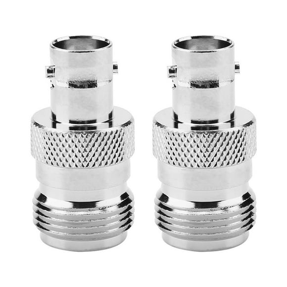 BNC Adapter,2pcs Type N Female BNC Connector Type Nto BNC Adapter Leading Edge Technology