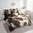 thumbnail image 3 of Feelyou Rustic Farmhouse Bedding Comforter Set 7-Piece, Western Animal King Bedding Sets, Highland Bull Print Bed Sheets, Breathable Room Decorative, 3 of 7