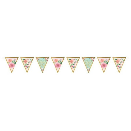 Wedding and Bridal Mint to Be Pennant Banner Kit 15ft Wedding and Bridal Mint to Be Pennant Banner Kit 15ft
