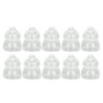 thumbnail image 2 of 10 Pcs Dual Layer Anti Static Ear Dome Silicone Sound  Tips, Designed for Comfort, Promotes Healthy Hearing, 2 of 8