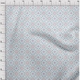 thumbnail image 3 of oneOone Polyester Lycra Medium Blue Fabric Dot|Heart & Shapes Geometric Diy Clothing Quilting Fabric Print Fabric By Yard 56 Inch Wide, 3 of 4