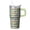 Texture-437, variant on Stainless Steel 20oz Geometric Pattern Double Wall Tumbler with Handle, Insulated Travel Coffee Mug Leak Proof Straw