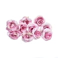thumbnail image 1 of Nvzi 20 piezas de cabezas de flores de rosas artificiales, cabezas de flores de rosas artificiales de seda de 1,5 "-rosa, 1 of 5