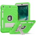 thumbnail image 1 of Funda para iPad SIBEITU de 9,7 pulgadas con soporte para lápices de 5.ª y 6.ª generación, color verde, 1 of 8
