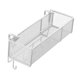 thumbnail image 2 of Cesta de almacenamiento colgante para mesita de noche sobre estante organizador Cesta de almacenamiento colgante para dormitorio Blanco A, 2 of 9