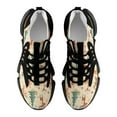 thumbnail image 6 of 2024 Snowman Christmas Tree Elk Women Or Men Lace Up Flat Sneakers Female Mesh Walking Footwear, 6 of 8