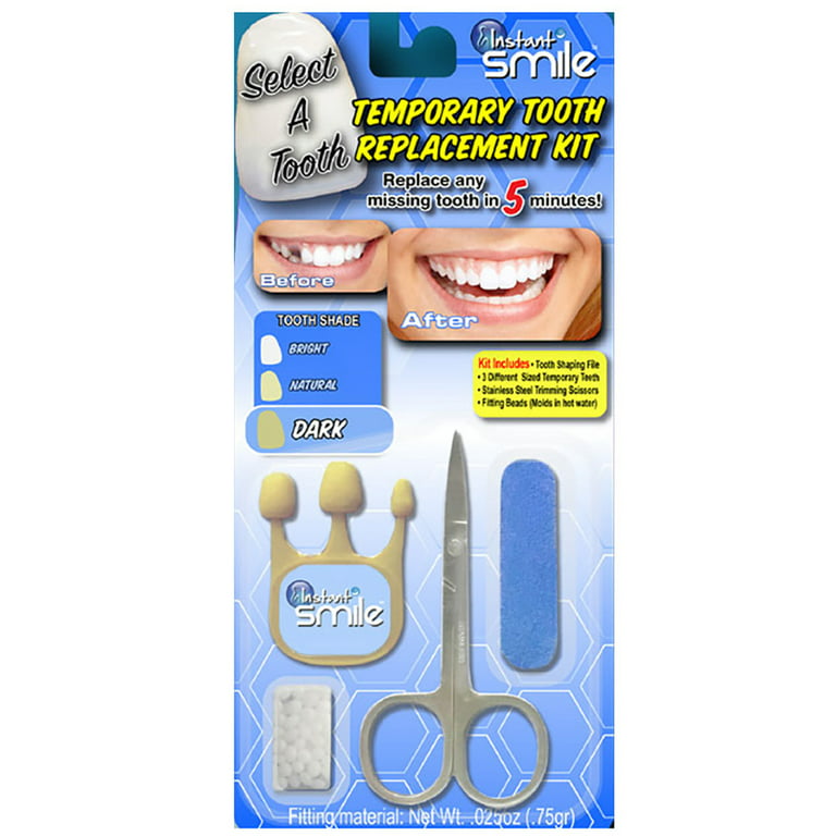 Sagit Temporary Tooth Beads Fake Teeth, Tooth Kit For Temporary Fixing The  Missing And Broken Tooth Replacements – the best products in the Joom Geek  online store