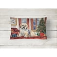 thumbnail image 3 of Lhasa Apso Cozy Christmas Throw Pillow 12 in x 16 in, 3 of 4