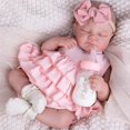 thumbnail image 1 of Muñeca Reborn Aori realista, realista, 50 cm, para niña dormida, 1 of 7