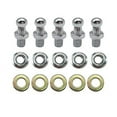 thumbnail image 2 of 10mm Ball Studs with Hardware 5/16-18 Screw Thread 1/2" Long Shank Fits Lift Supports Shocks Struts, 2 of 4