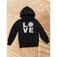 thumbnail image 5 of Tstars Women's Volleyball Hoodie - Ideal Sport Gift for Fans and Players - Size L - Black, 5 of 6
