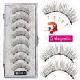 thumbnail image 1 of Pestañas magnéticas dobles, NO se necesita delineador de ojos ni pegamento, pestañas postizas magnéticas de aspecto natural 3D, pestañas postizas fáciles de usar, 1 of 5