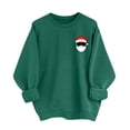 thumbnail image 2 of Craaazy Merry Christmas Shirt for Women Christmas Printed Crewneck Pullover Sweatshirts Funny Xmas Fashion Holiday Tops Gifts For Women, 2 of 6