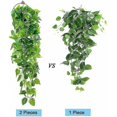 thumbnail image 3 of Plantas artificiales colgantes YONGSHENG 90 cm hiedra falsa 2 uds, 3 of 5