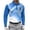 Blue, variant on Kezqiaxn Mens Golf Shirt Fashion Lightweight Long Sleeve Button Down Shirts Fall Collared Pullover Casual Tops