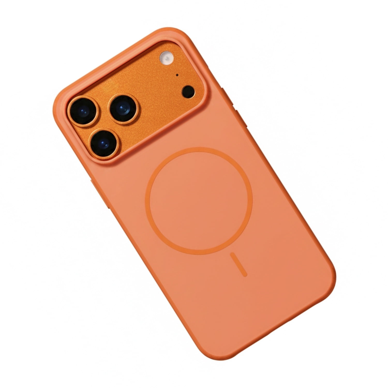 iPhone 17 Pro MagSafe Silken Guard Protection Case - Orange