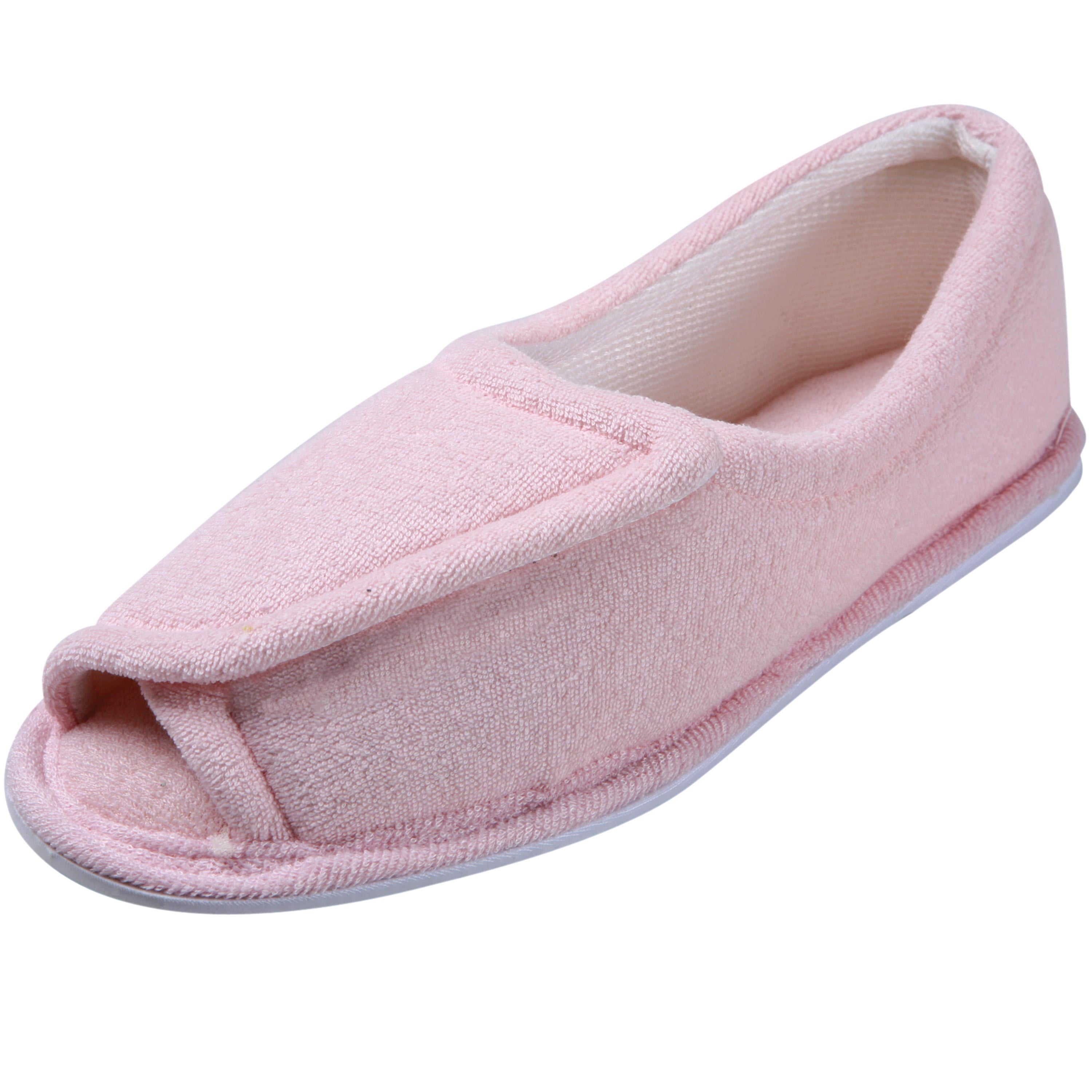 terry cloth slippers