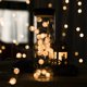 thumbnail image 4 of Cadena de luces HuTools Crackle Globe de 3 m y 30 LED, color blanco suave, 4 of 7
