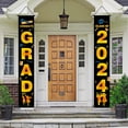 thumbnail image 4 of Graduation Banner,Graduation Backdrop,GRAD Banner Blue Porch Door Sign Welcome Banner for Indoor Outdoor Wall Indoor Outdoor Decor,Graduation Party Decorations,Classroom Decor, 4 of 8