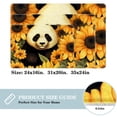 thumbnail image 2 of Panda Non-Slip Polyester Office Floor Mat Carpet Rug - Machine Washable, 2 of 6