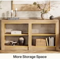 thumbnail image 7 of Tribesigns 59-Inch Farmhouse Console Table, 3-Tier Entryway Table with Storage, 7 of 7