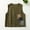 Army Green, variant on Uaswgudfs ​Women's Retro Utility Sleeveless Vest - V-Neck Button-Up Multi-Pocket Patchwork Design Casual Layering Cotton Linen Vest