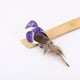 thumbnail image 2 of 12 Piezas Pájaros Plumas Mini Pájaro Artificial para Manualidades Bricolaje (pájaro Perla) Rojo, 2 of 9