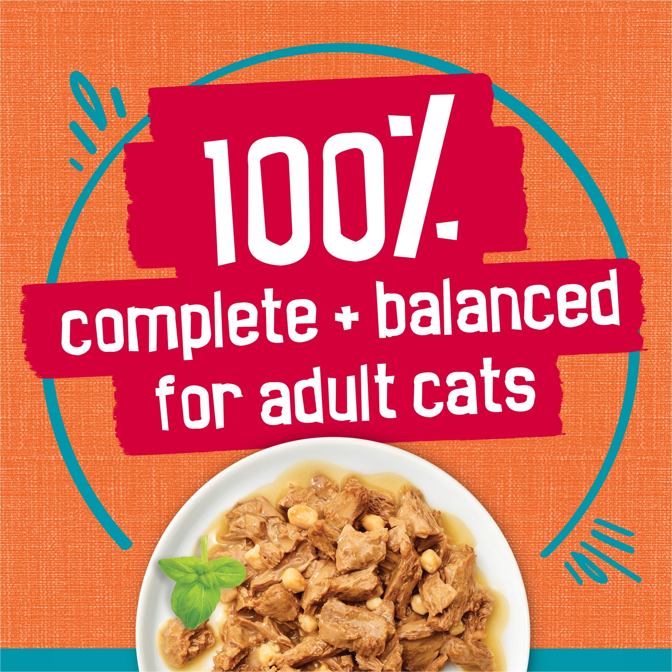 (12 pack) Purina Friskies Chicken and Tuna, Wet Cat Food, 5.5 oz Cans