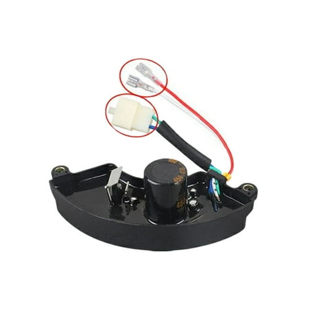 

unbranded Voltage Regulator High Strength AVR Rectifiers Gasoline Generator Accessories Good Sealing Lightweight Voltage Stabilizer
