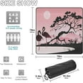 thumbnail image 3 of Coolnut Flamingo and Three Large Picnic & Outdoor Beach Blanket, Waterproof Foldable Sandproof 3-Layer Picnic Mat for Camping,Hiking,Travel,Park,Concerts,78"x78", 3 of 6