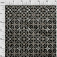 thumbnail image 2 of oneOone Cotton Jersey Black2 Fabric Floral & Tiles Moroccan Sewing Craft Projects Fabric Prints By Yard 58 Inch Wide, 2 of 4