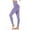 Purple, variant on lulshou Fashion Women Yoga Pants Hip Seamless Point High Waist Speed Dry Pants Fitness Yoga Pants Workout Running Yoga Leggings for Women