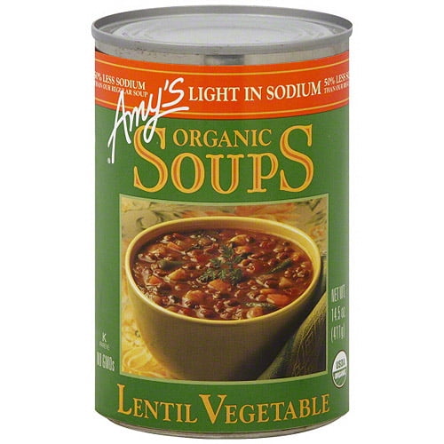 Amy's Kitchen Lentil Vegetable Soup, 14.5 oz (Pack of 12) by Amy's Kitchen