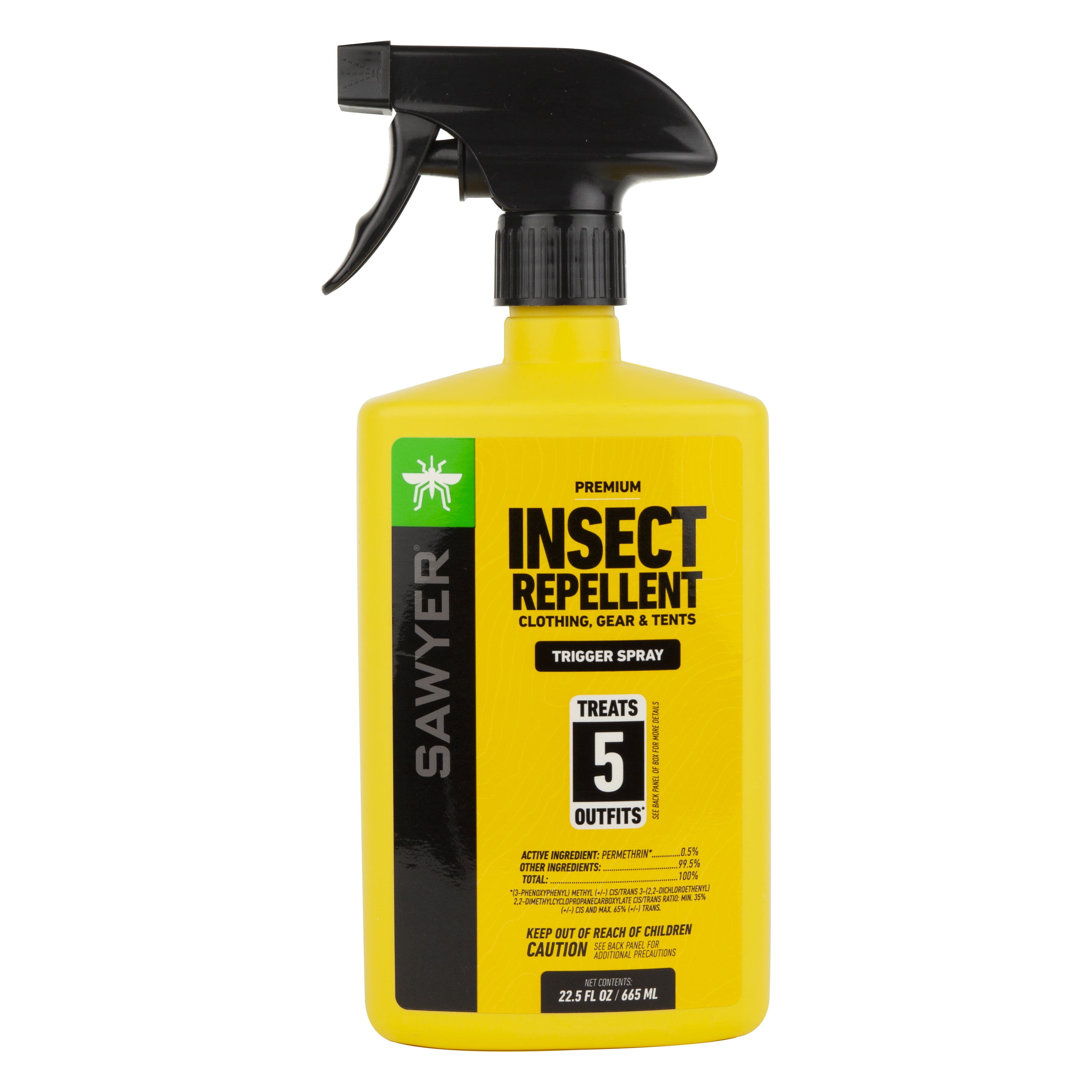 Sawyer Products SP656 Premium Permethrin Clothing and Gear Insect Repellent Trigger Spray, 22.5-Oz