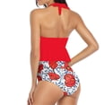 thumbnail image 4 of Traje de baño de una pieza HUOGUO, traje de baño sexy de pecho alto para mujer, 4 of 5