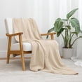 thumbnail image 4 of Manta de muselina Comfy Cubs, 100% algodón, 150 x 200 cm, color beige, 4 of 6
