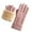 Pink, variant on Hellosay Gloves Winter Women Knit Thermal Warm Fleece Lined Christmas Gifts Khaki