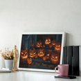 thumbnail image 3 of Diamond Art Kits for Adults, Halloween Carved Pumpkin (2)Diamond Painting Kits for Beginners, Frameless Round 5D Full Drill Diamonds Art Pictures Gem Art Crafts Home Decor Gifts, 3 of 8