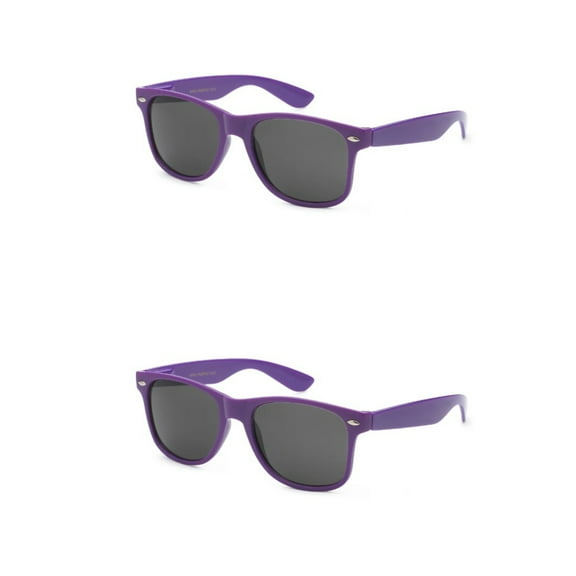 2 Purple Retro Rewind Deal Retro 80s Style Sunglasses – 2 Purple FREE SHIPPING