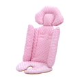 thumbnail image 4 of Cojín para cochecito de bebé, colchón para carrito, lavable a máquina, forro para asiento transpirable y cálido para invierno, forro para cochecito Rosa Hugo Cojín para cochecito, 4 of 10