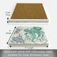 thumbnail image 5 of Thirstystone Octopus Single Tumbled Tile Coaster Create Your Own Set, 5 of 7