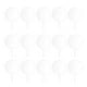 thumbnail image 1 of Adornos AcríLicos para Pasteles en Blanco, 15 Piezas, CíRculo Transparente, Adorno para Pastel CumpleañOs DIY, Adornos Personalizados para Cupcakes, Picos para Pasteles en Blanco, 1 of 8